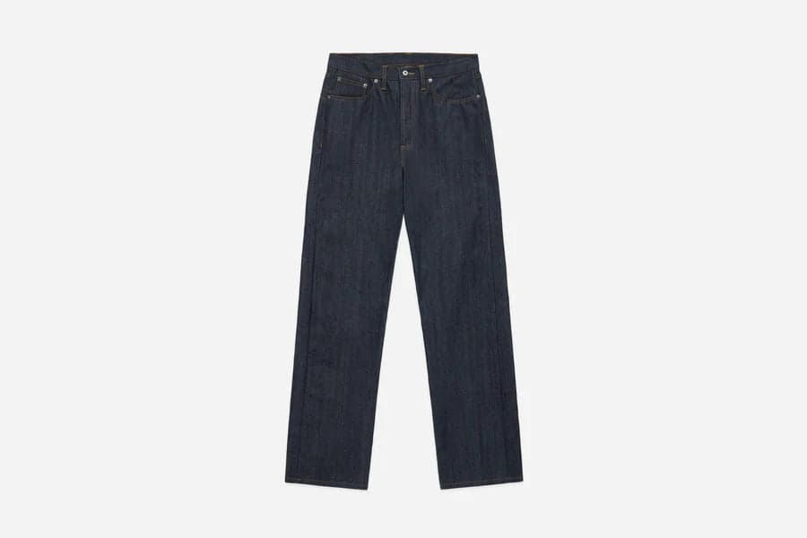 RS-100x Relaxed Straight Indigo Selvedge Denim