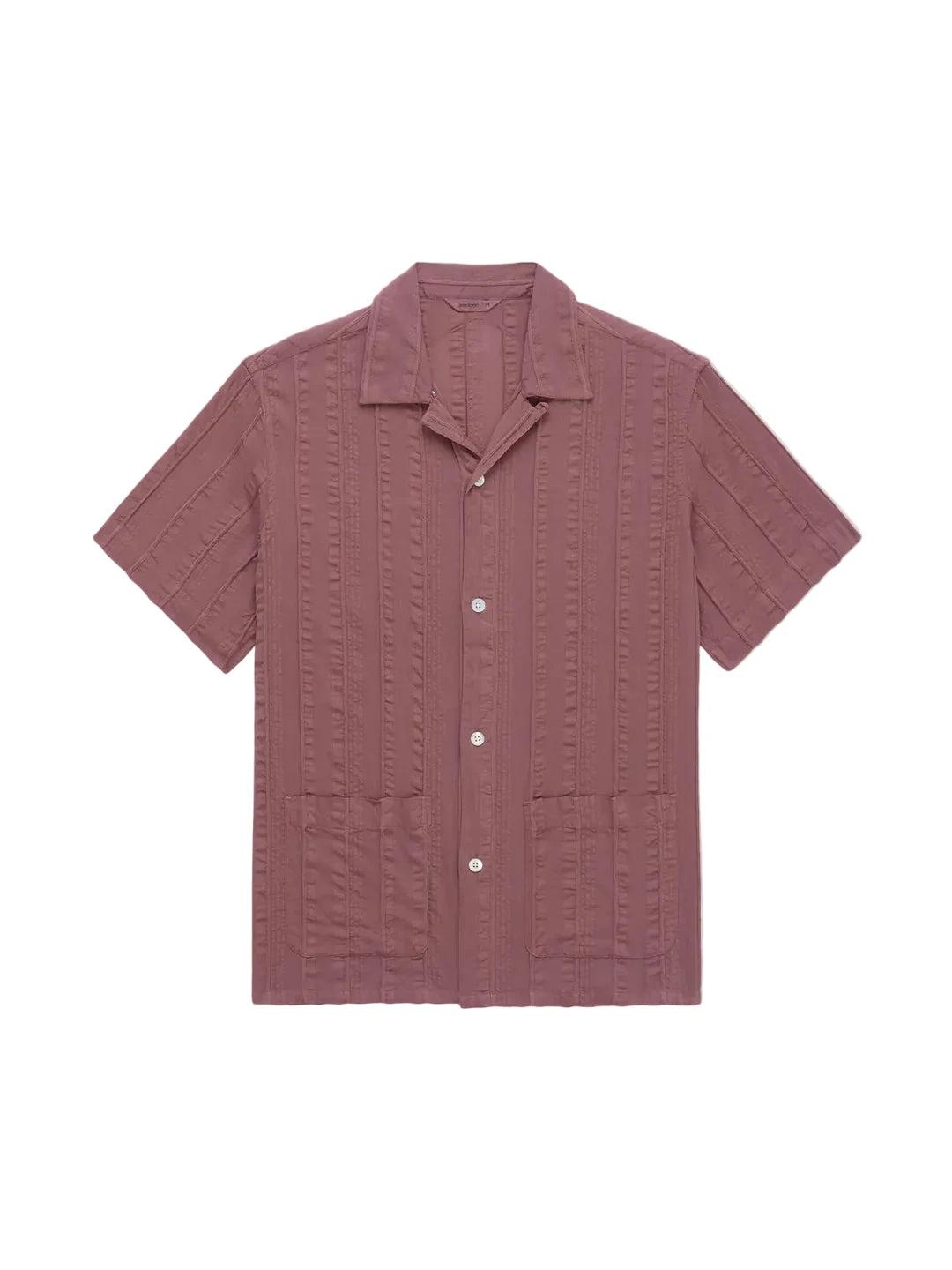 Cabana Shirt Brick Rope Cloth