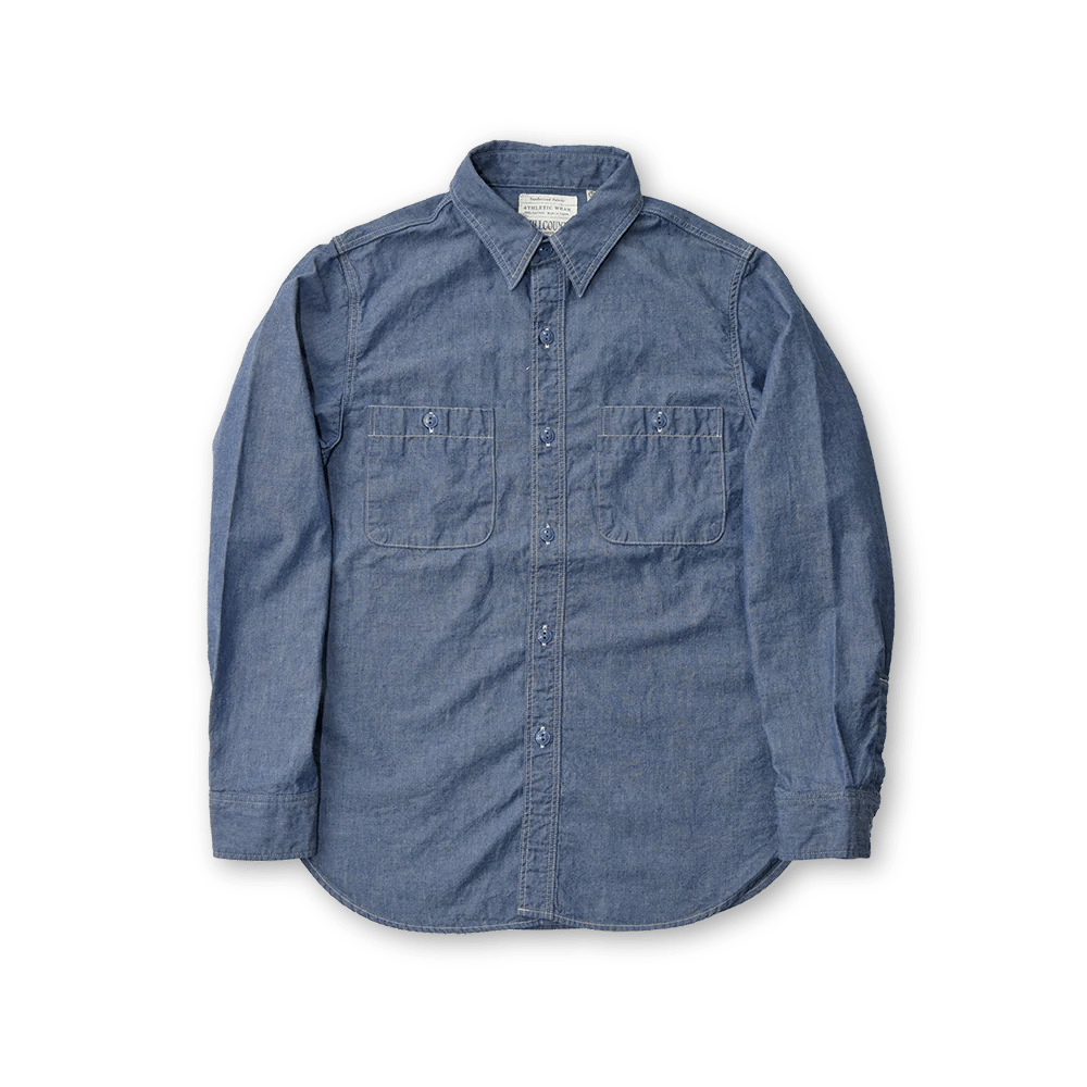 4810-22 Selvedge Chambray Shirt Blue