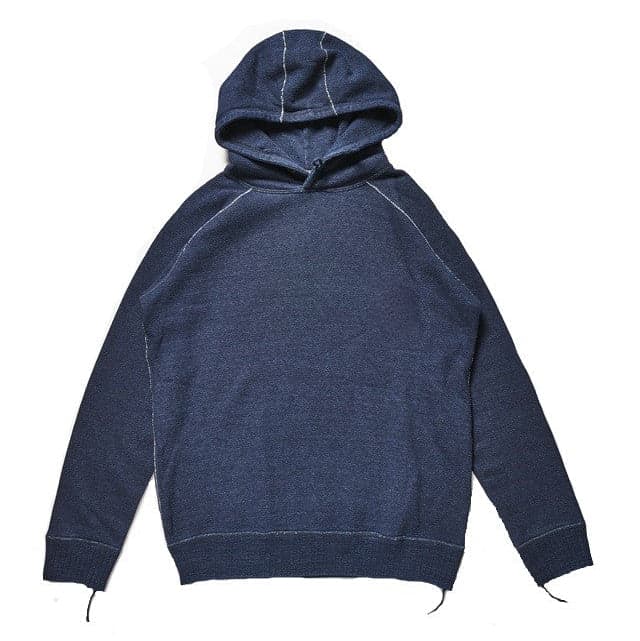 5410-ID Yarn Dyed Hoodie Indigo