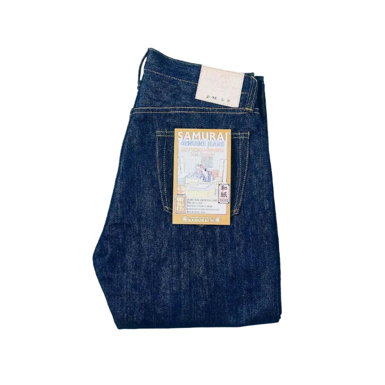 S0710XX 15oz Washi Japanese Selvedge Denim Slim Straight Indigo