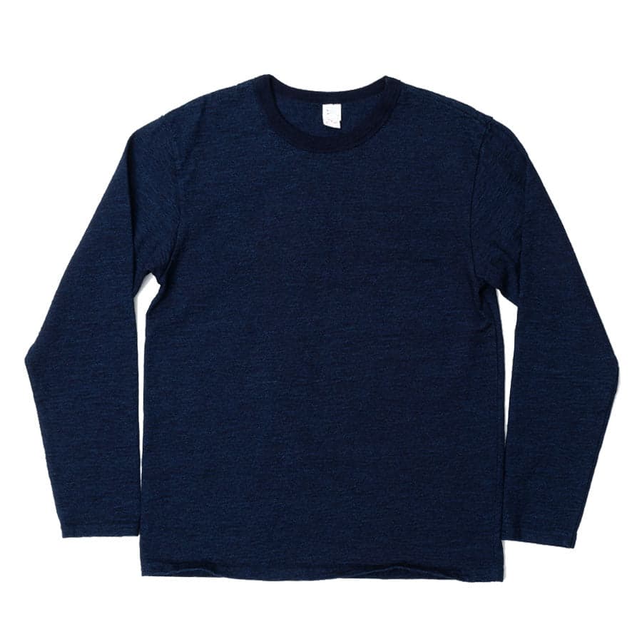 No.7 Indigo Long-Sleeve T-Shirt Indigo
