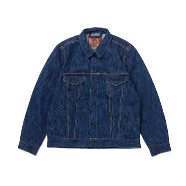 6226-L 14.5oz Waterfall Denim Type 3 Jacket Light Indigo