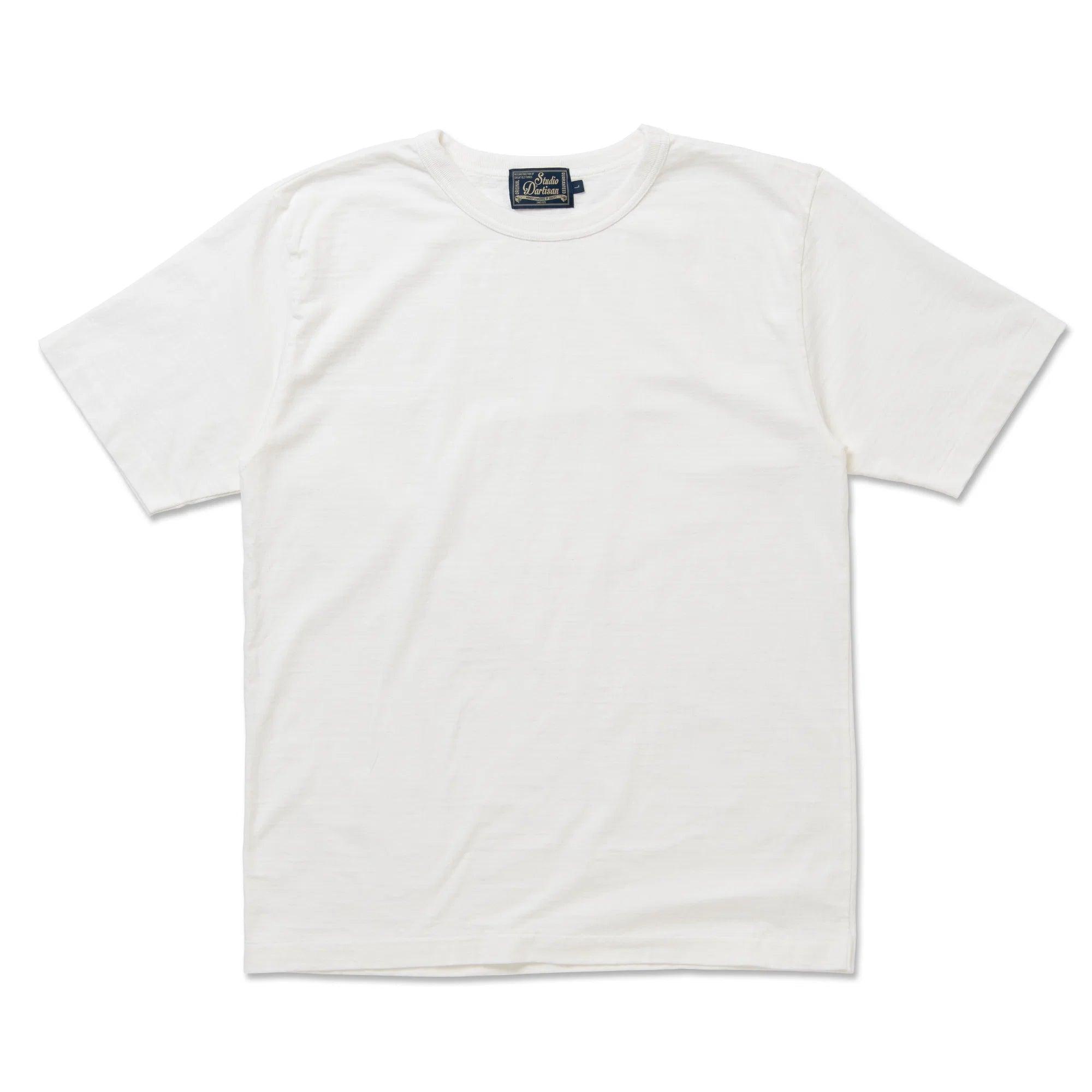 8204 Ishikawadai Tubular Knit Jersey T-Shirt White
