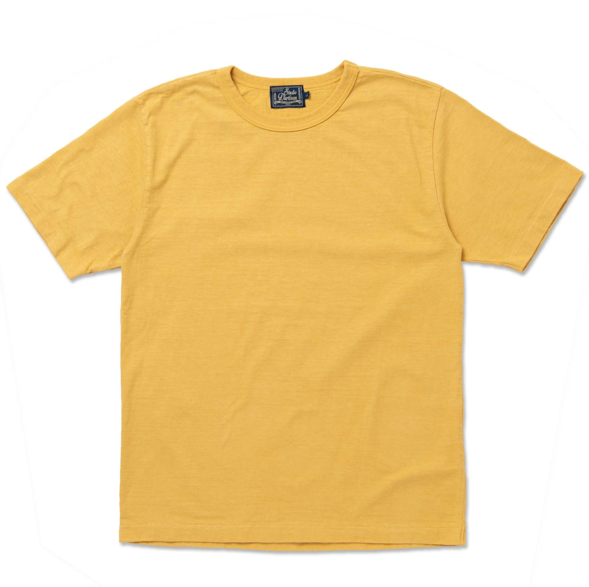 8204 Ishikawadai Tubular Knit Jersey T-Shirt Yellow