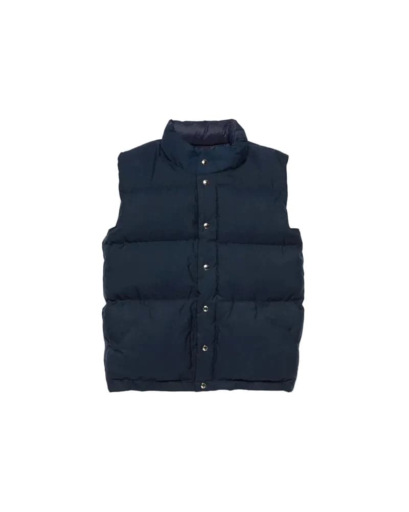 Down Italian Vest Navy