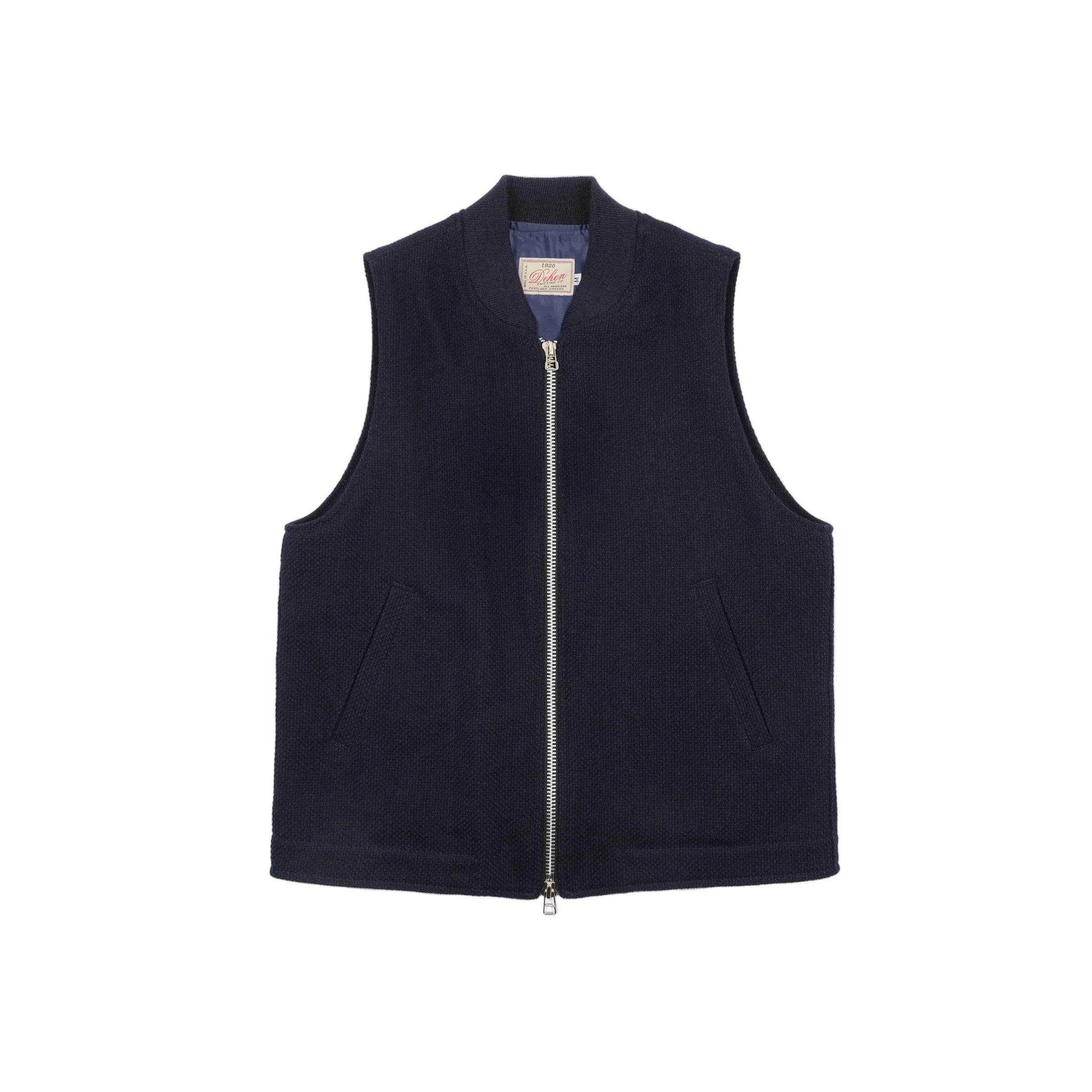 Flight Vest Indigo Sashiko