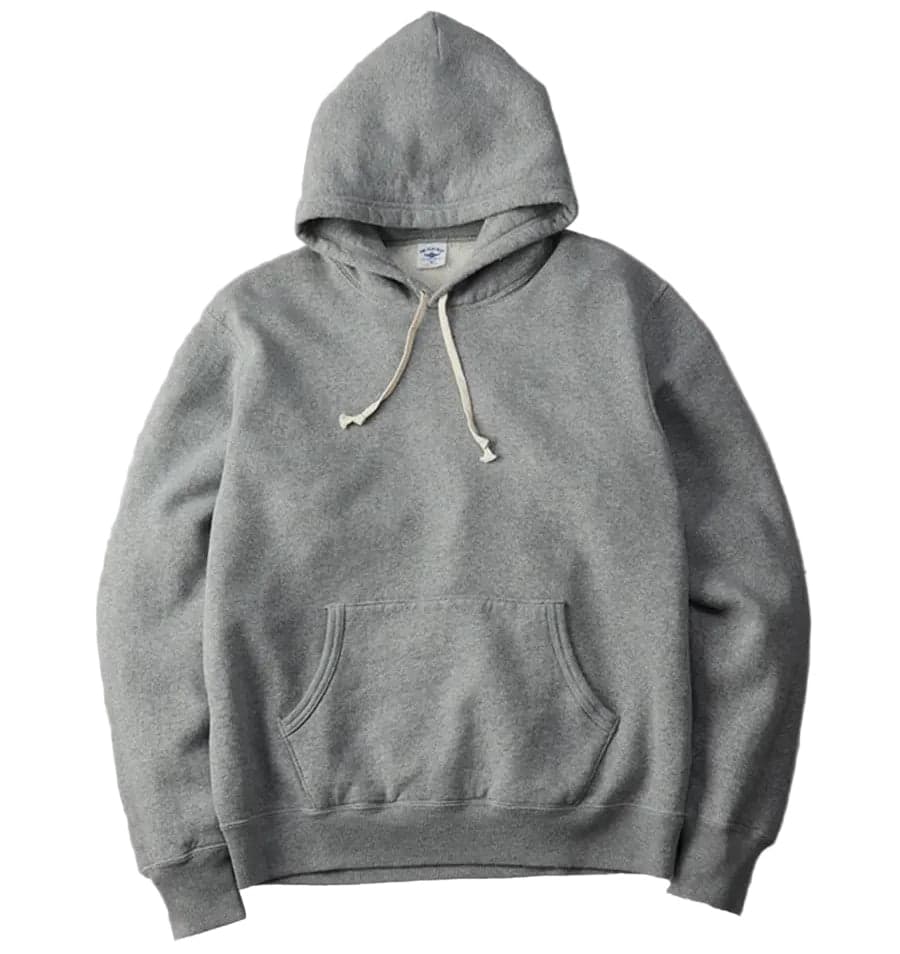 FN-SWP-301 Loopwheel Sweatshirt Hoodie Grey