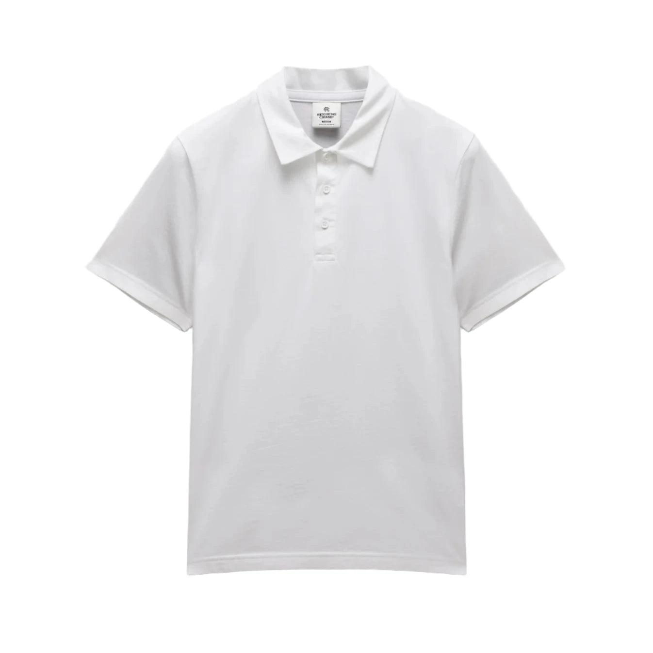 Lightweight Jersey Standard Polo White