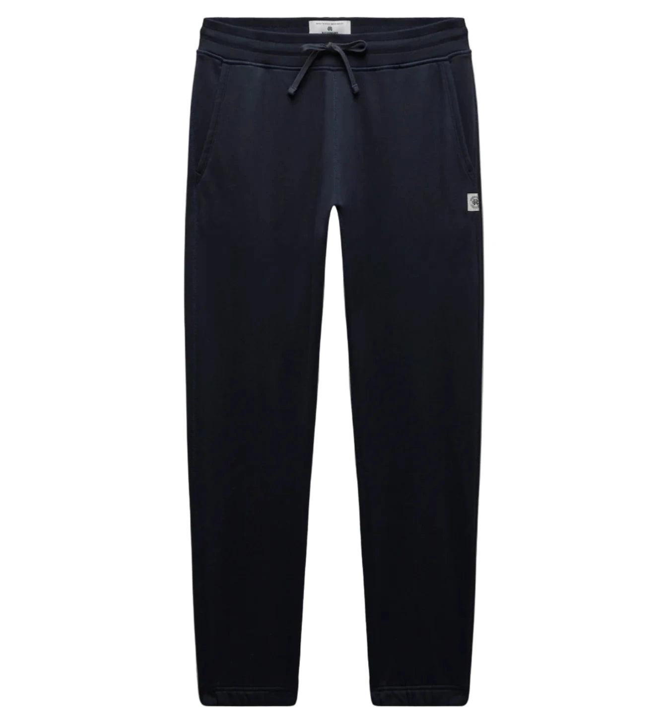 Midweight Terry Standard Cuffed Sweatpant Navy