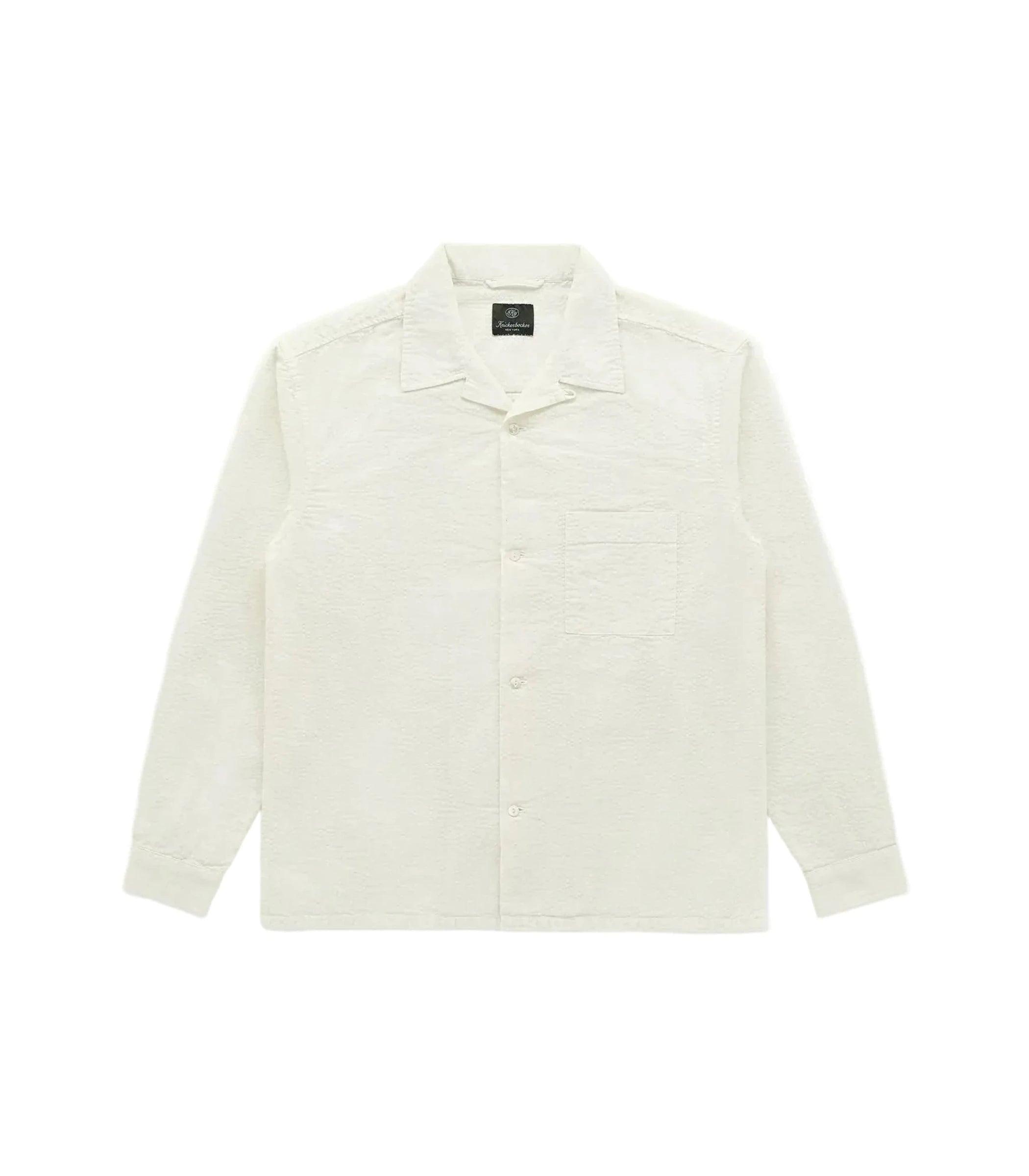 Fulton Seersucker Shirt Bone