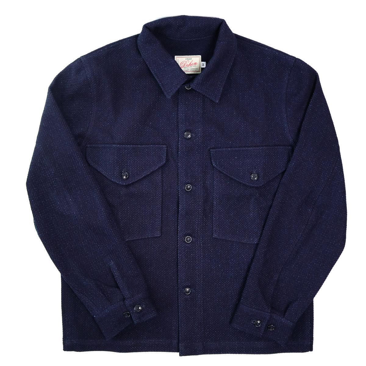Skyline Overshirt Indigo Sashi-Ori