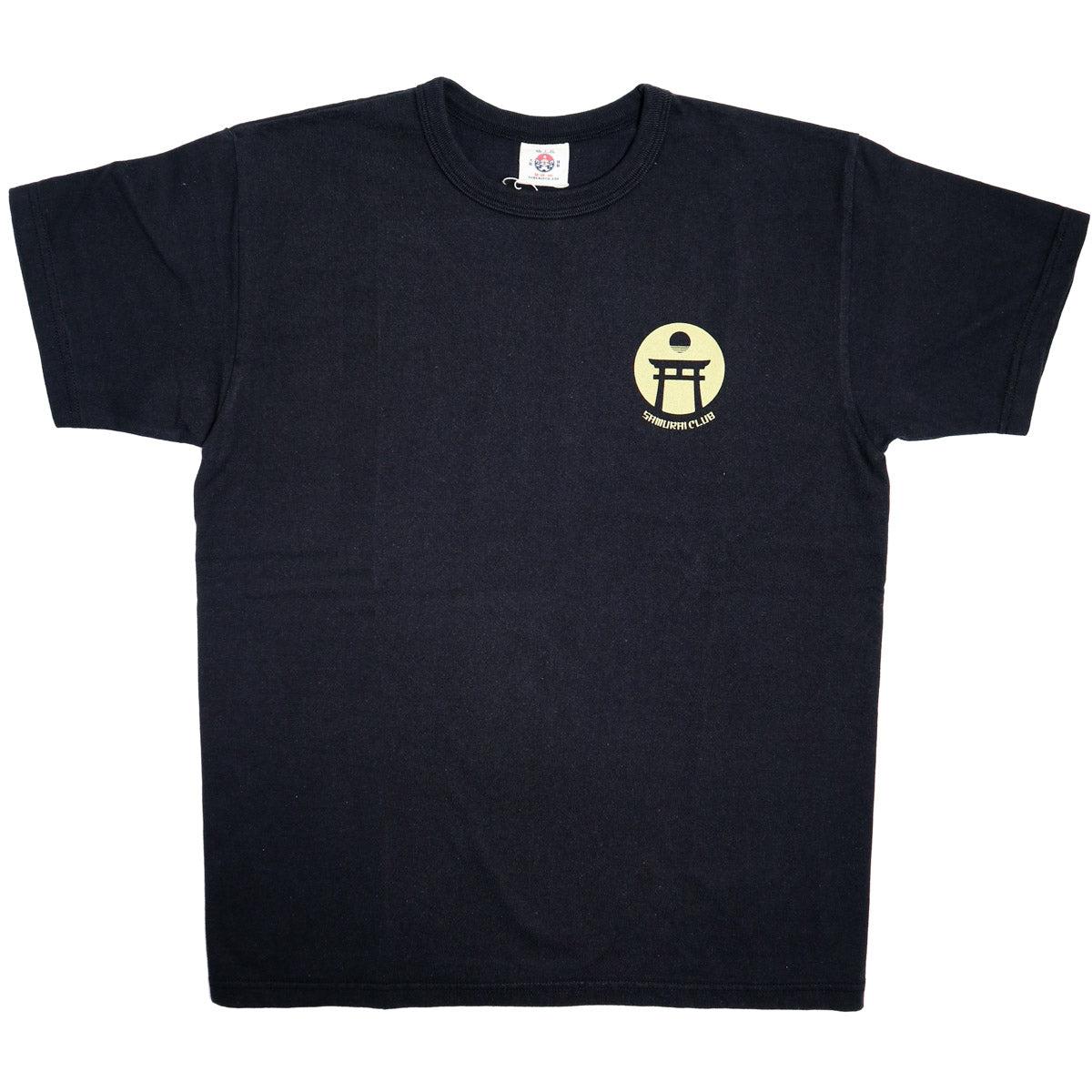 SCT26-101 Heavy Weight Night Owl Tee Black