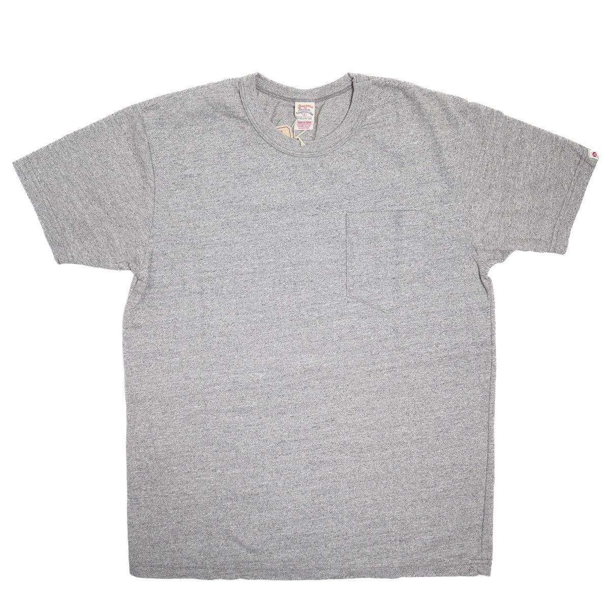 Ramayana Crewneck Pocket Tee Grey