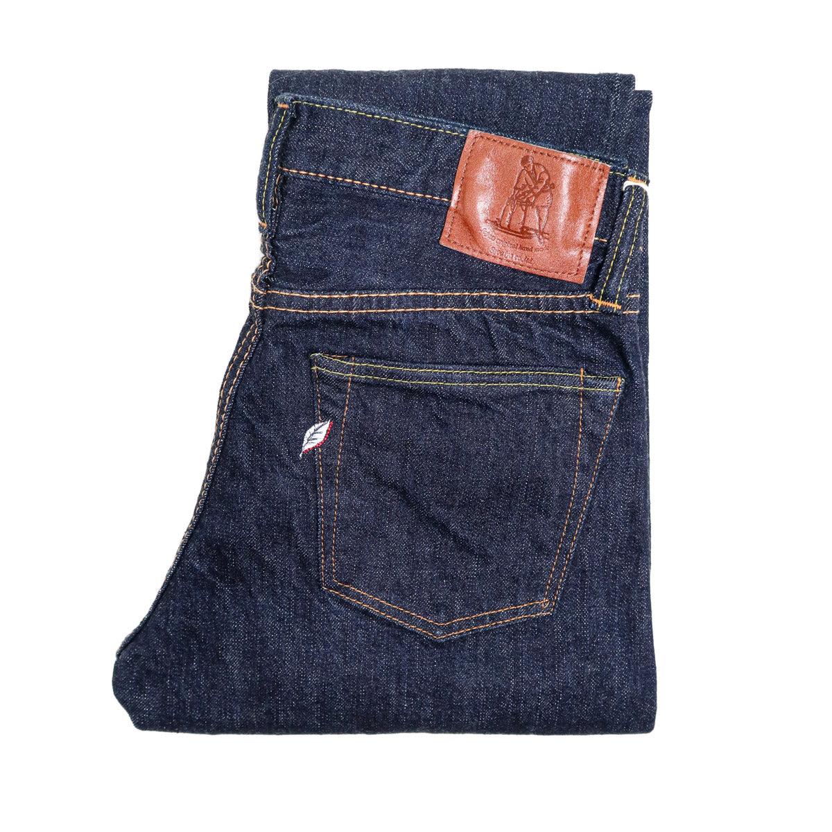 XX-019 14oz Selvedge Denim Relaxed Tapered One Wash Indigo
