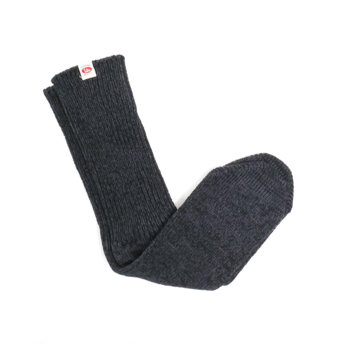 SX-10 Melange Crew Length Socks Black