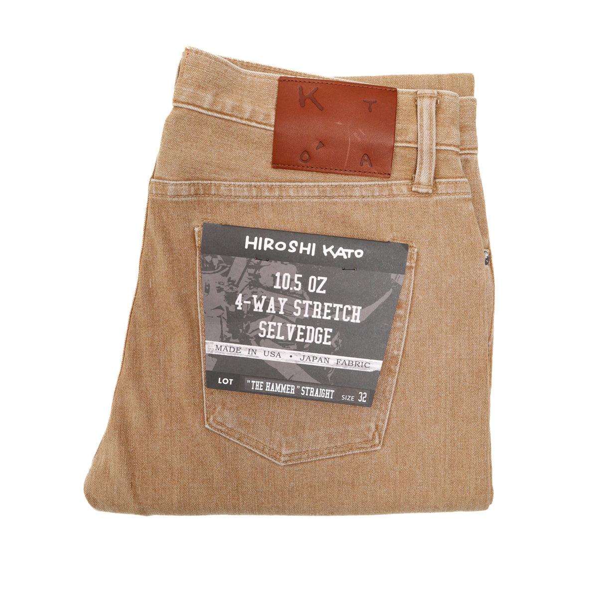 The Hammer 10.5oz Selvedge Denim Dusty Brown