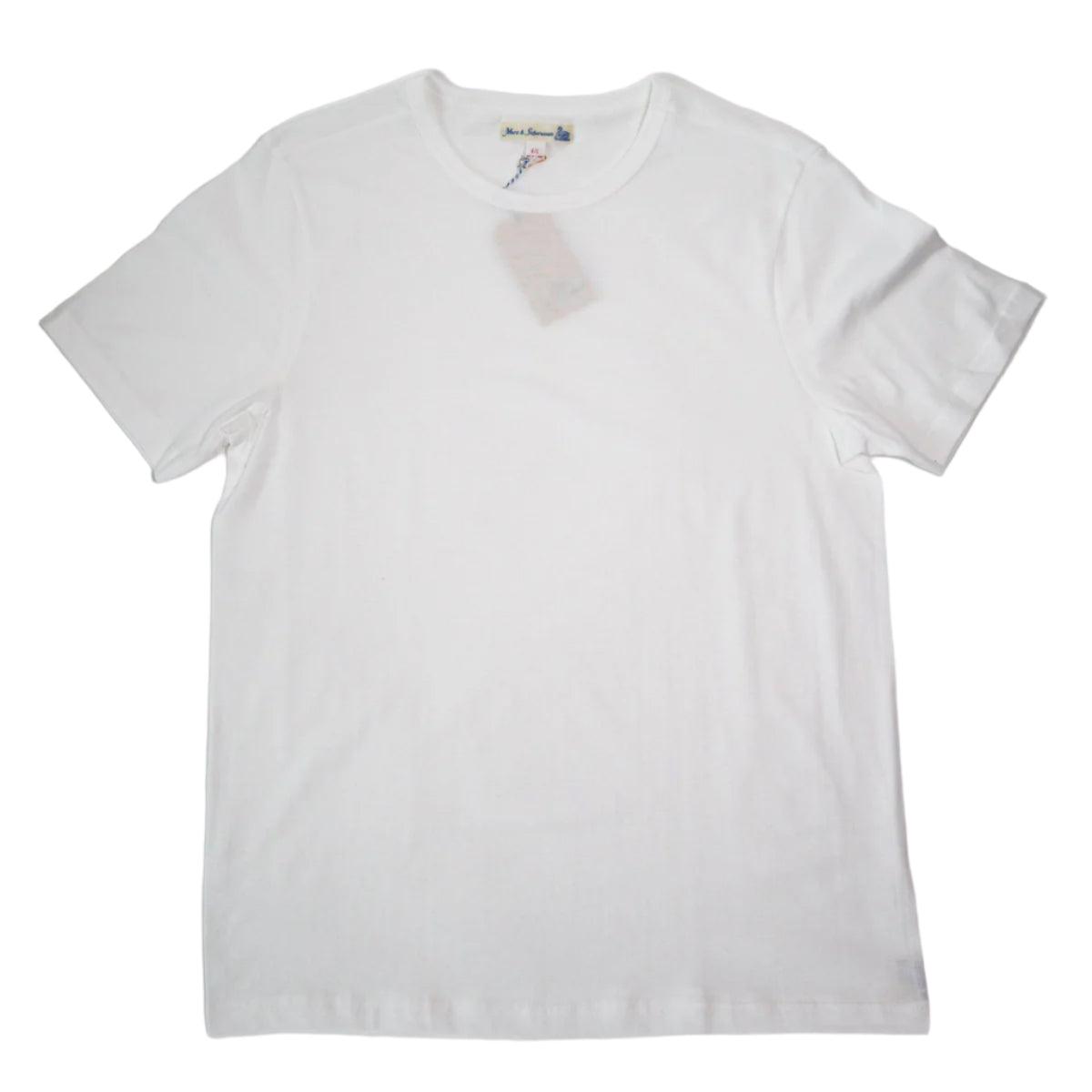 The Originals 1950s Men’s Loopwheeled T-Shirt Classic Fit White