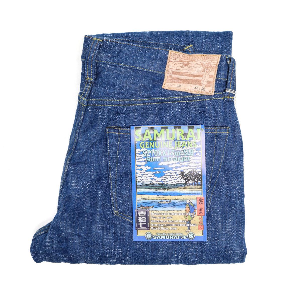 S710XX17oz-SLB 17oz Murakumo Japanese Selvedge Denim Slim Straight