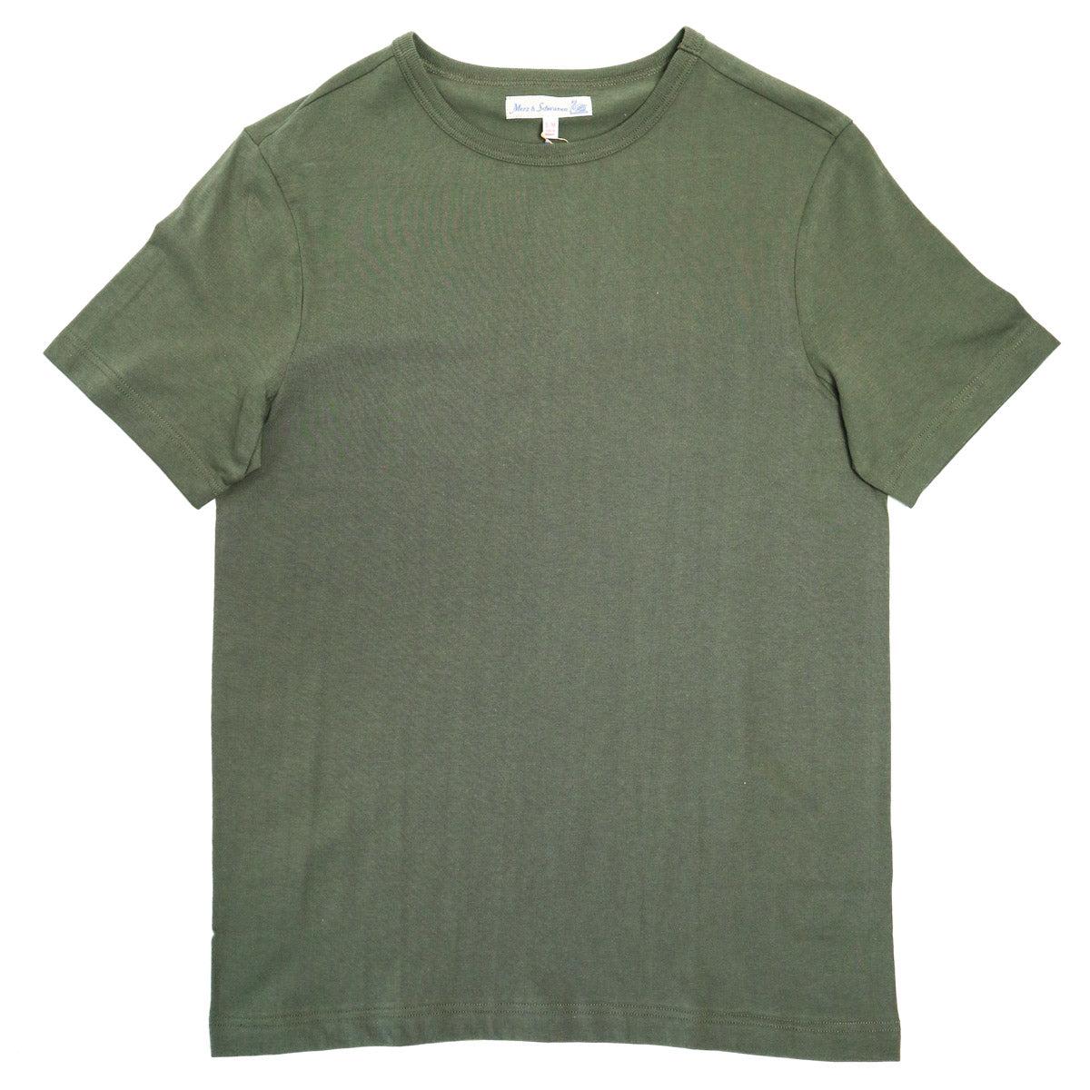 The Originals 1950s Men’s Loopwheeled T-Shirt Classic Fit Army