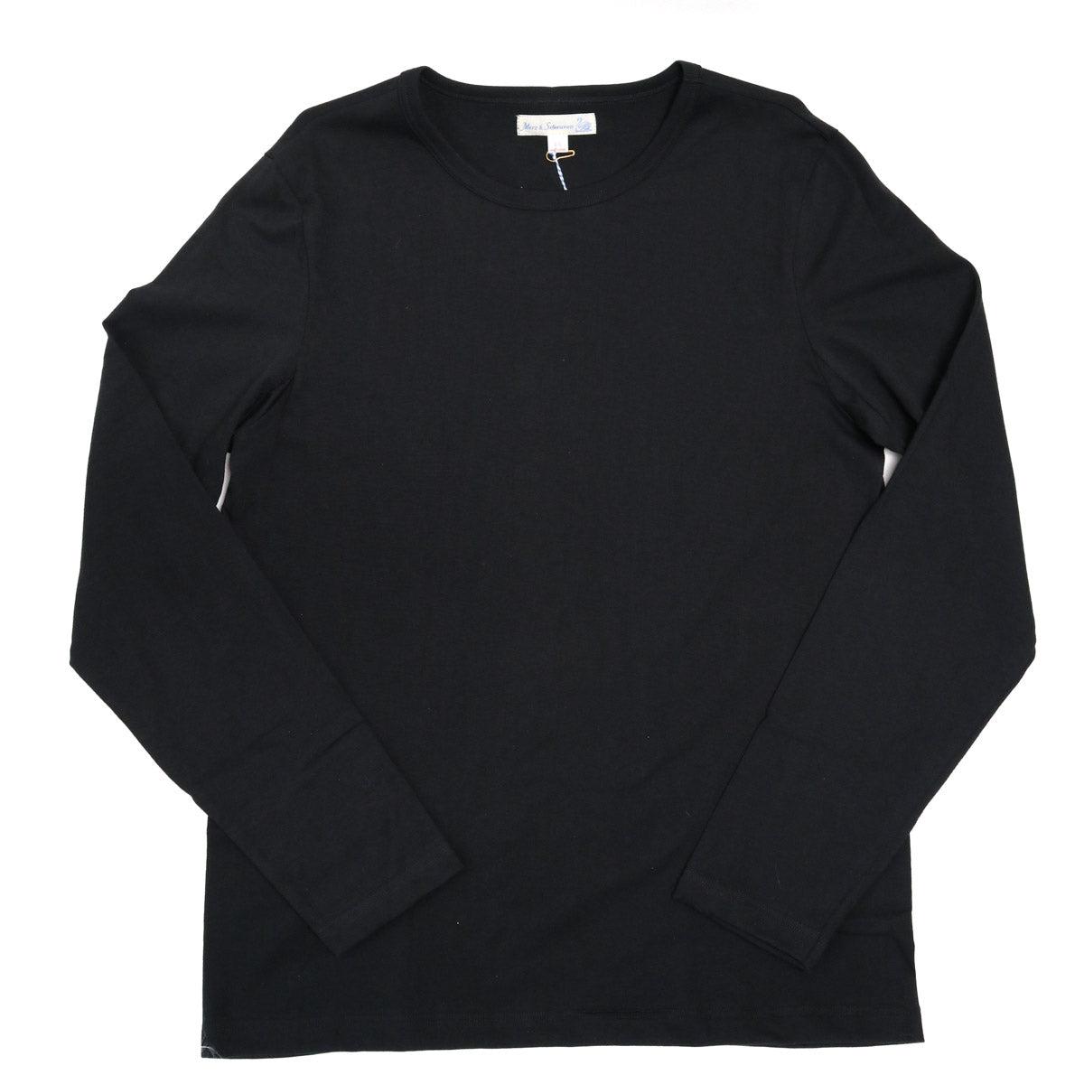 The Originals 1950's Loopwheeled Longsleeve Classic Fit Deep Black