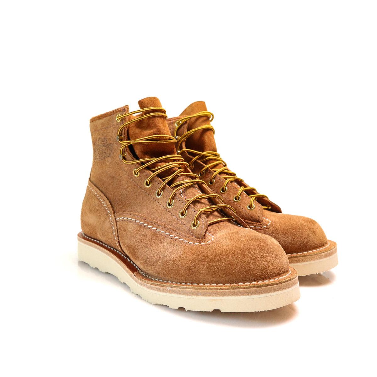 Wesco X Brooklyn Clothing Custom 6" Jobmaster British Tan Roughout