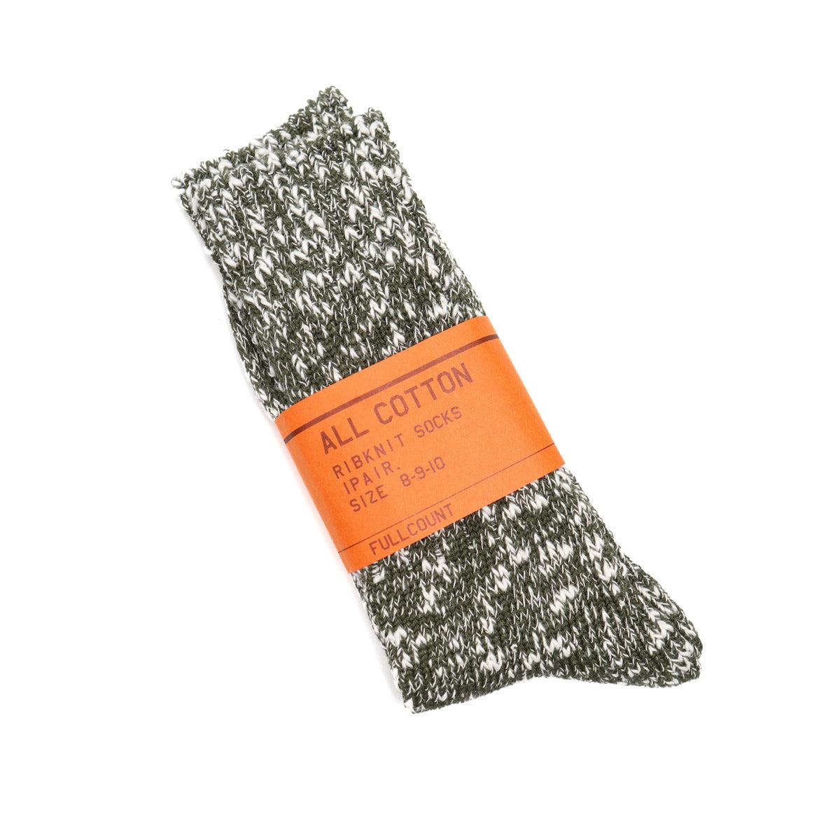 6110-2 Mix Socks Moss Green