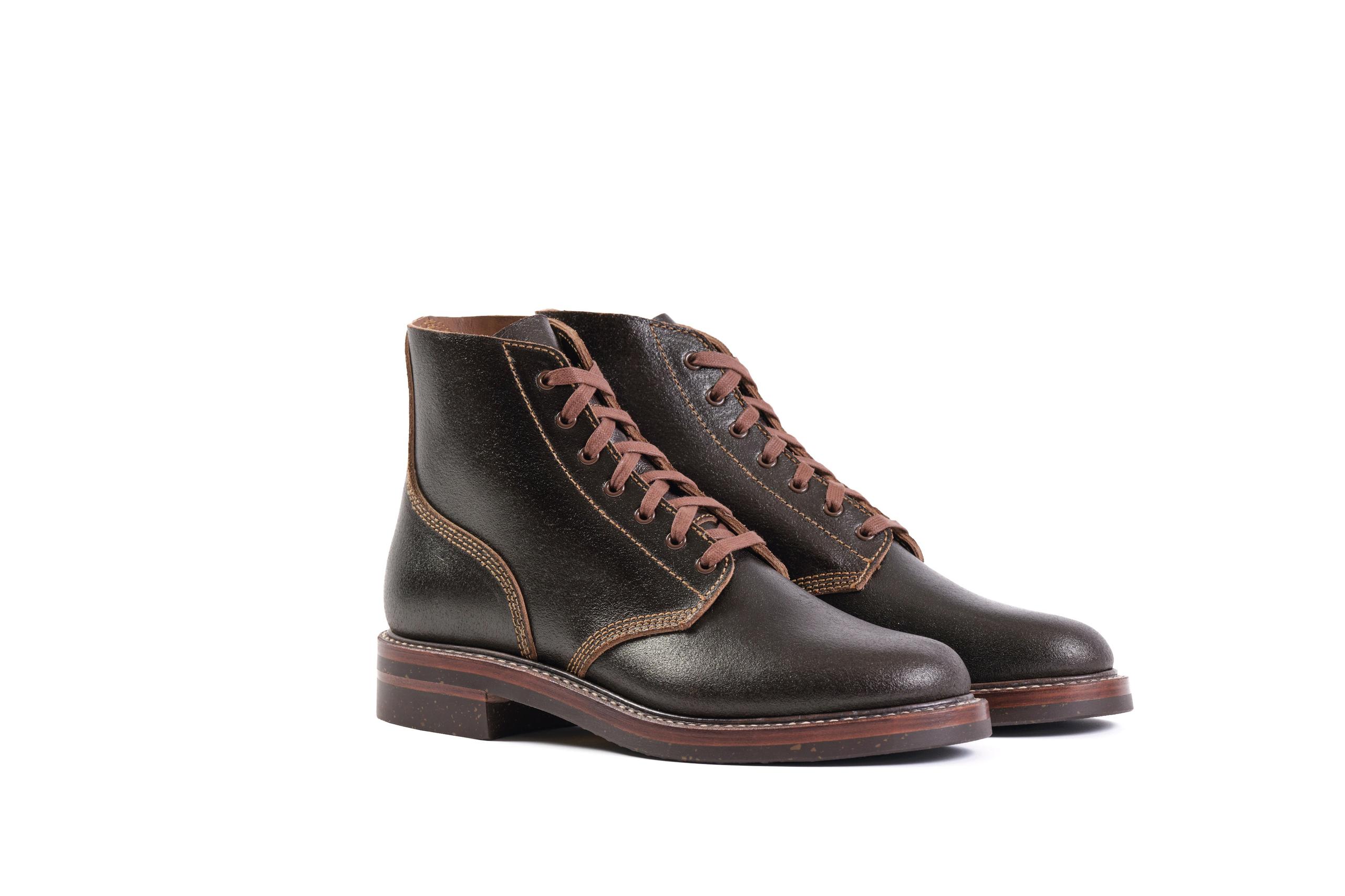 LK-017 M-43 Service Shoe Horween Waxed Flesh Dark Brown