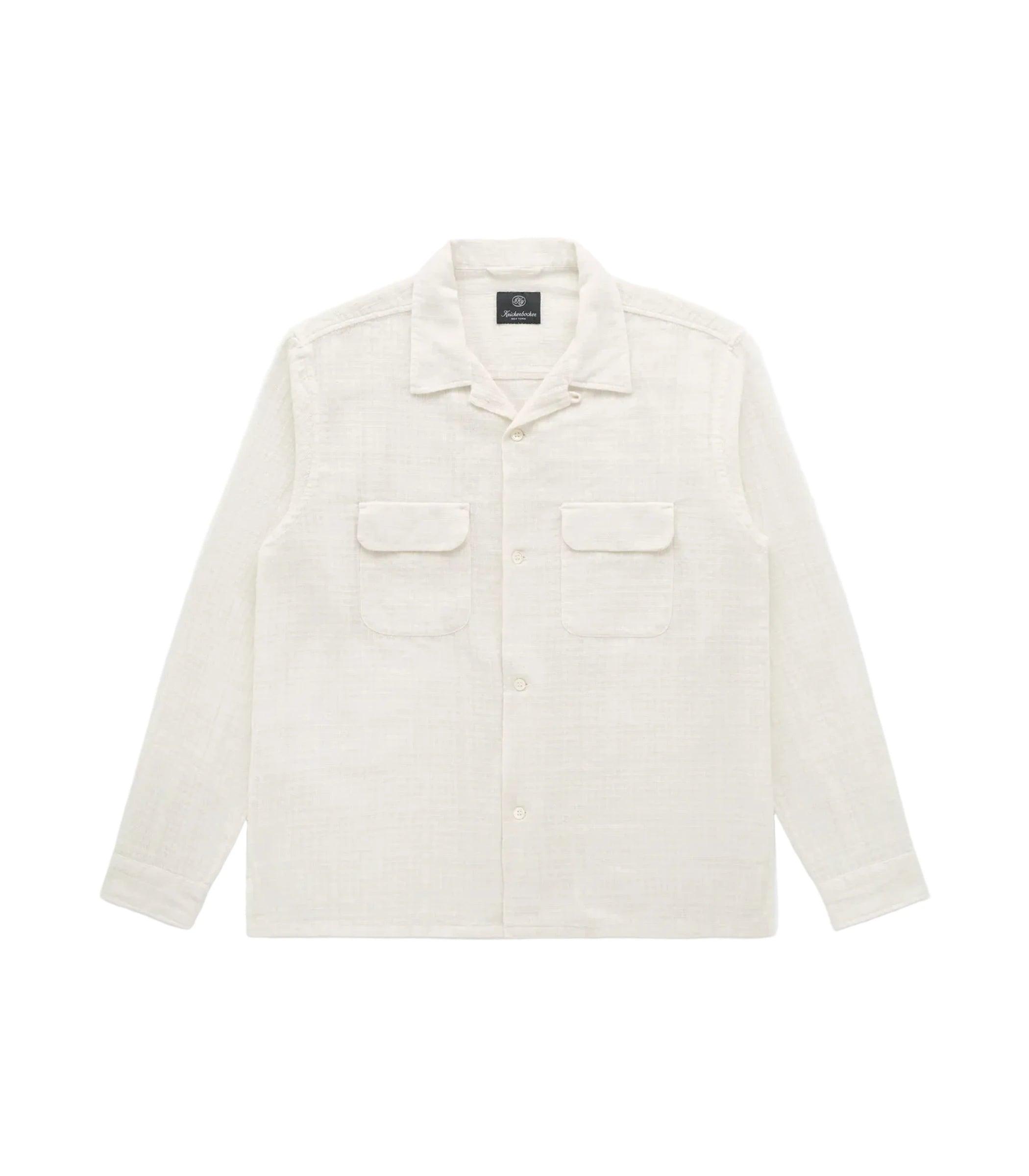 Penny Loom Cotton Shirt Bone