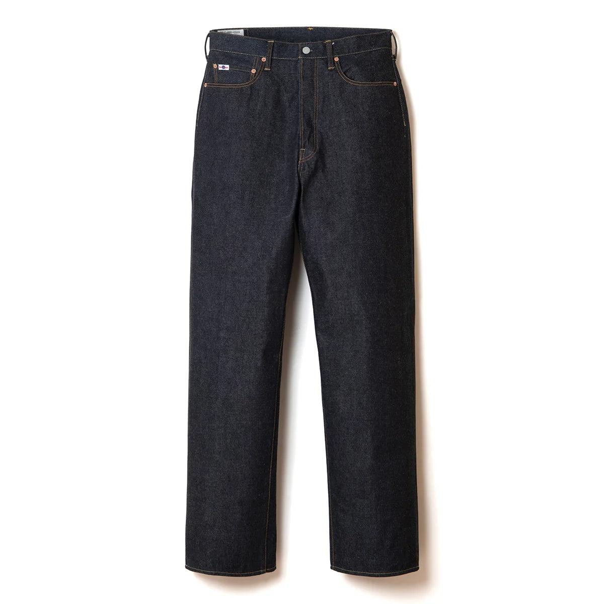 SD-104W 15oz Relaxed Wide Straight Jeans One Wash