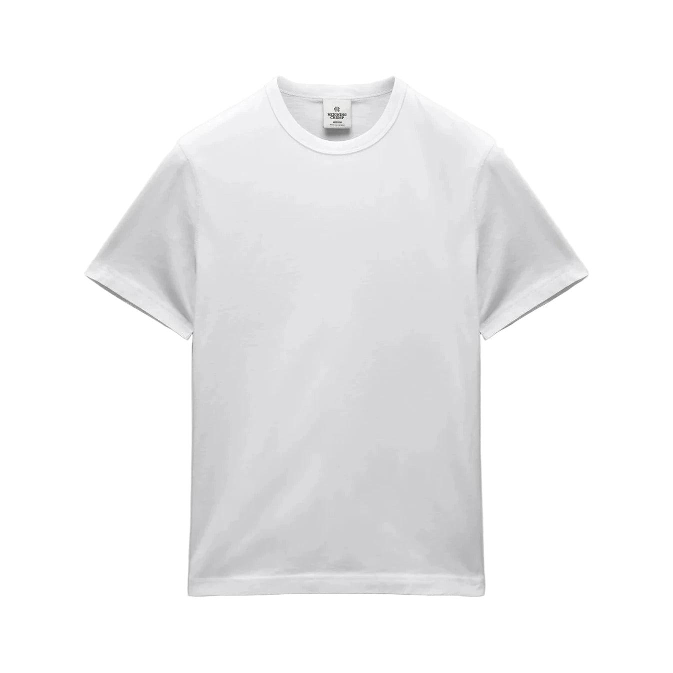 Lightweight Jersey Slim T-Shirt White