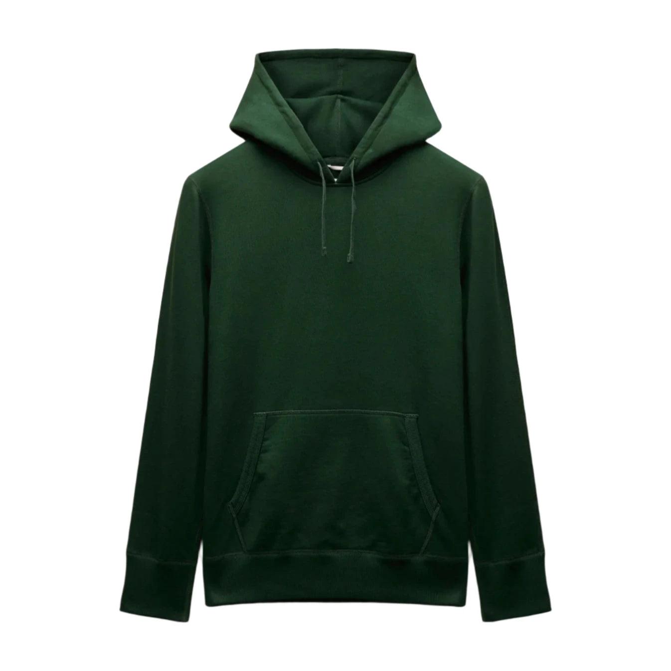 Midweight Terry Slim Hoodie British Racing Green