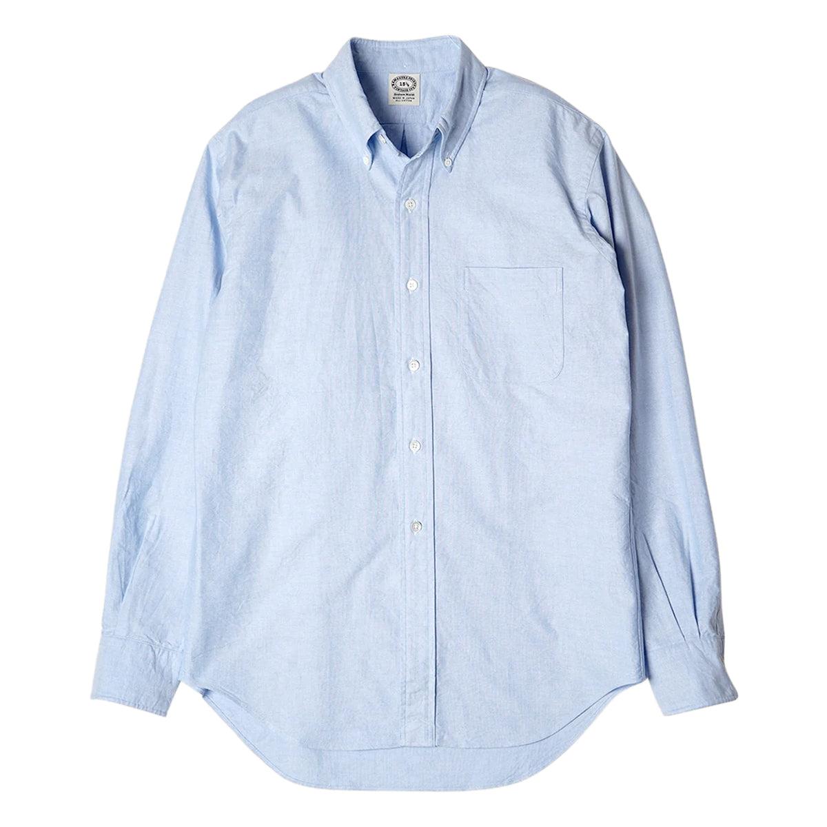 Vintage Ivy Button-Down Oxford Shirt Blue