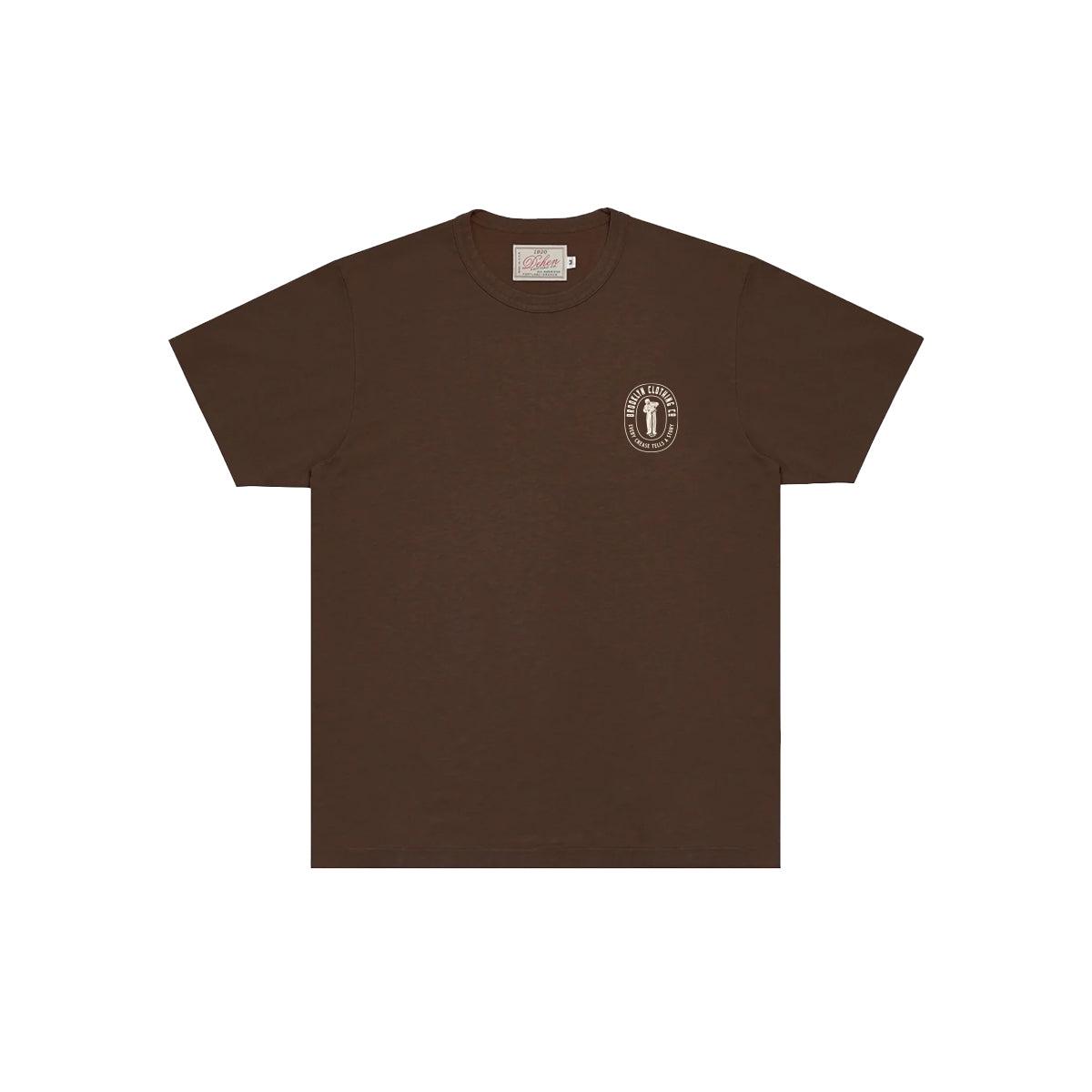 x Brooklyn Clothing 35th Anniversary Tee Brown
