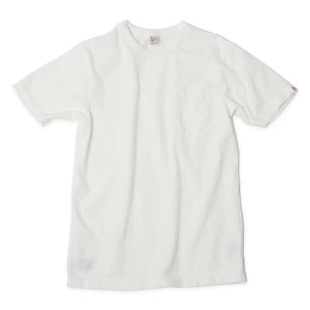 Ramayana Crewneck Pocket Tee White