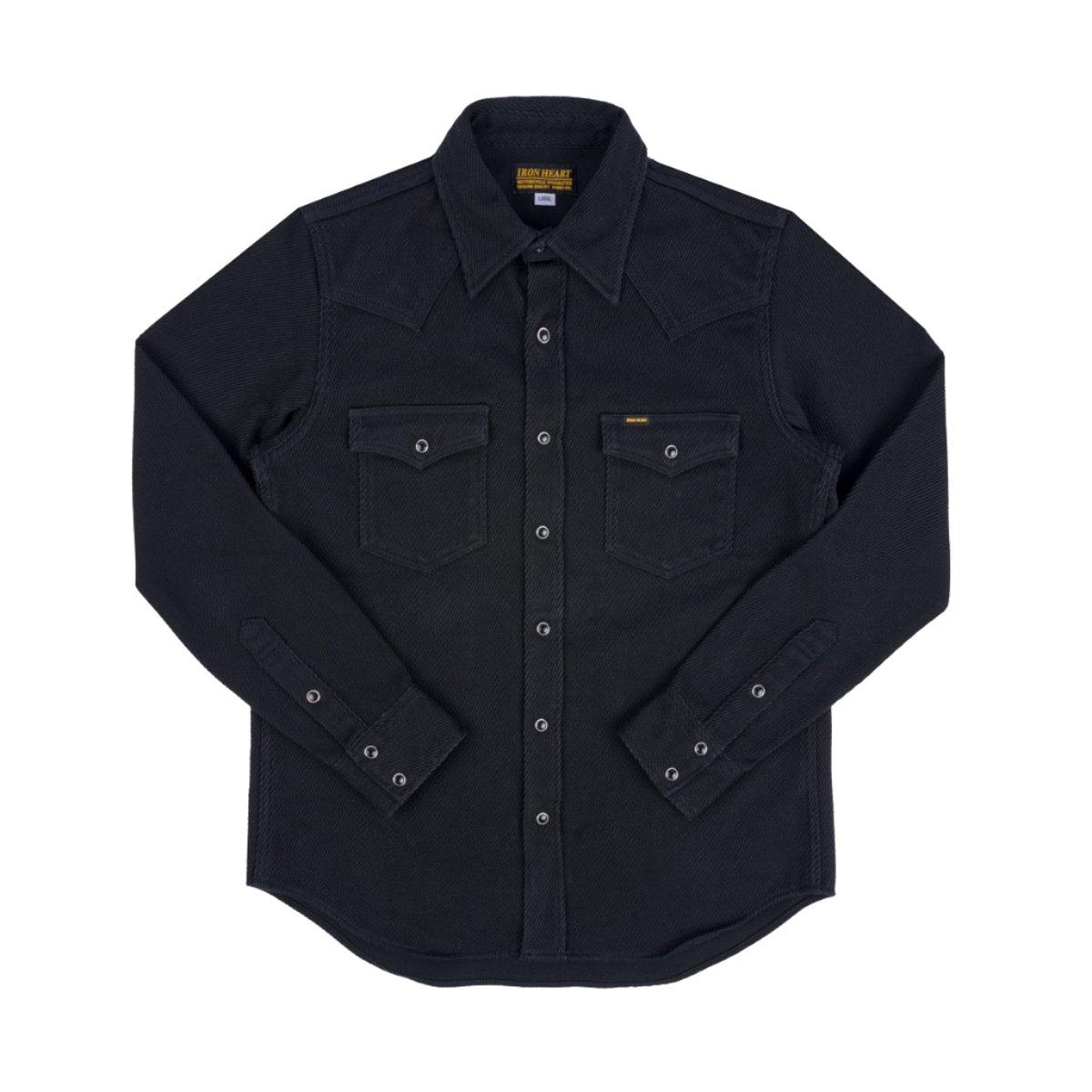 IHSH-234-BLK Kersey Western Shirt Black