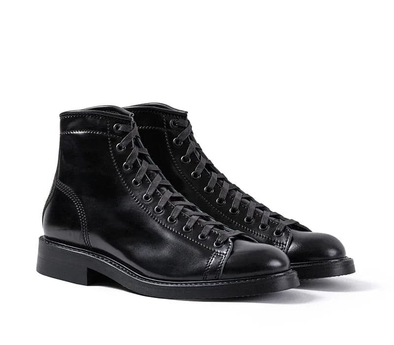 LK-013 Monkey Boots Shinki Hikaku Shell Cordovan Black Ops
