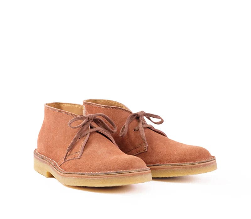LK-019 Military Desert Boot Japanese Suede Tobacco