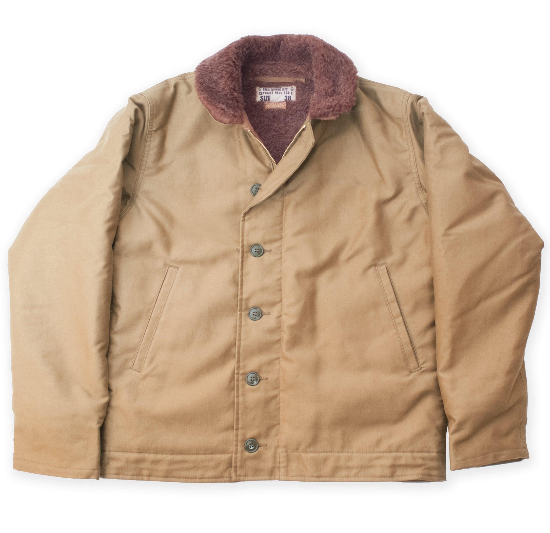 Type N-1 Deck Jacket Khaki Demotex