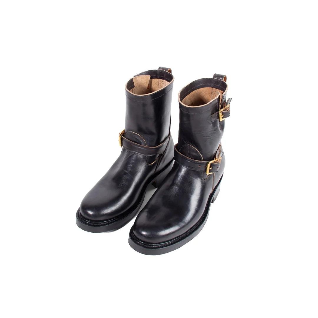 2005 Maryam Nero Teacore Vacchetta Lucida Engineer Boot