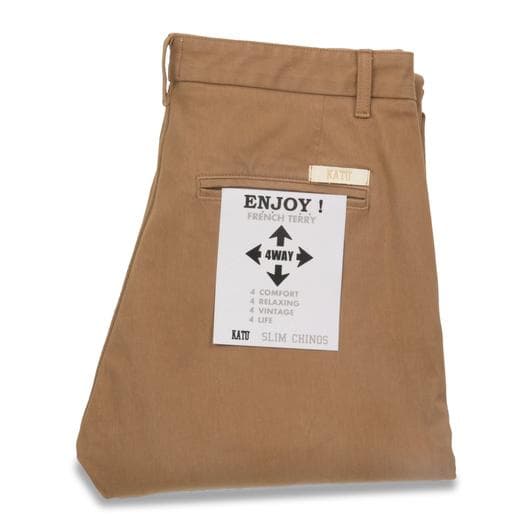 HIROSHI KATO The Axe Chino Denit Khaki