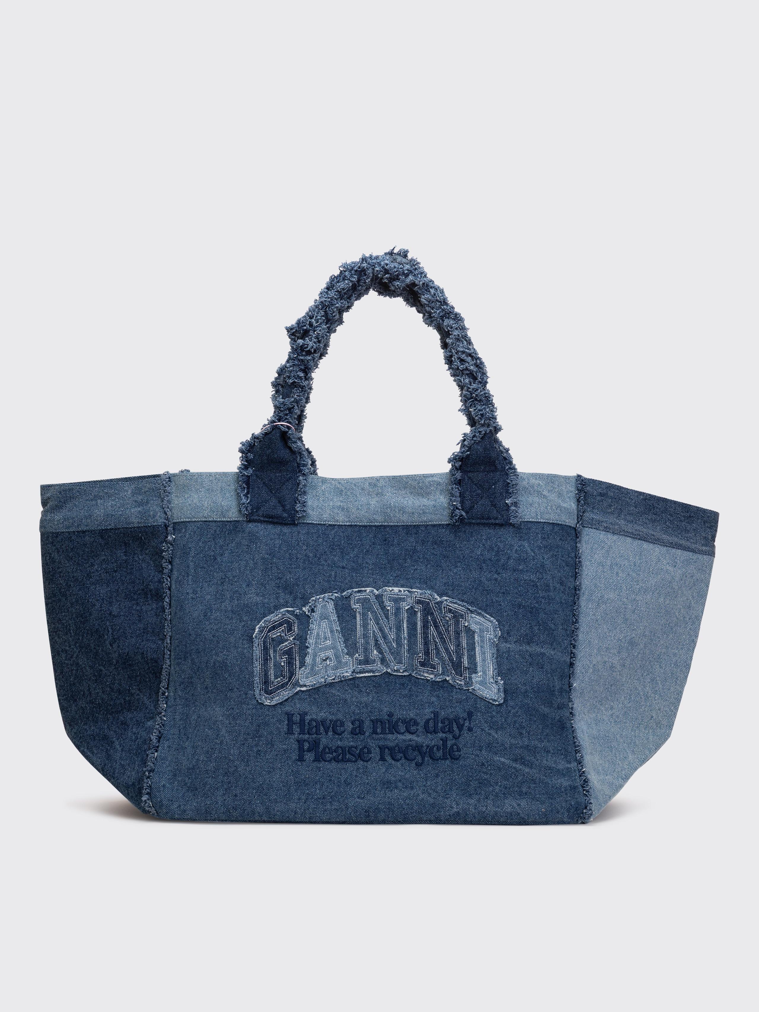 XXL Trapeze Shopper Denim