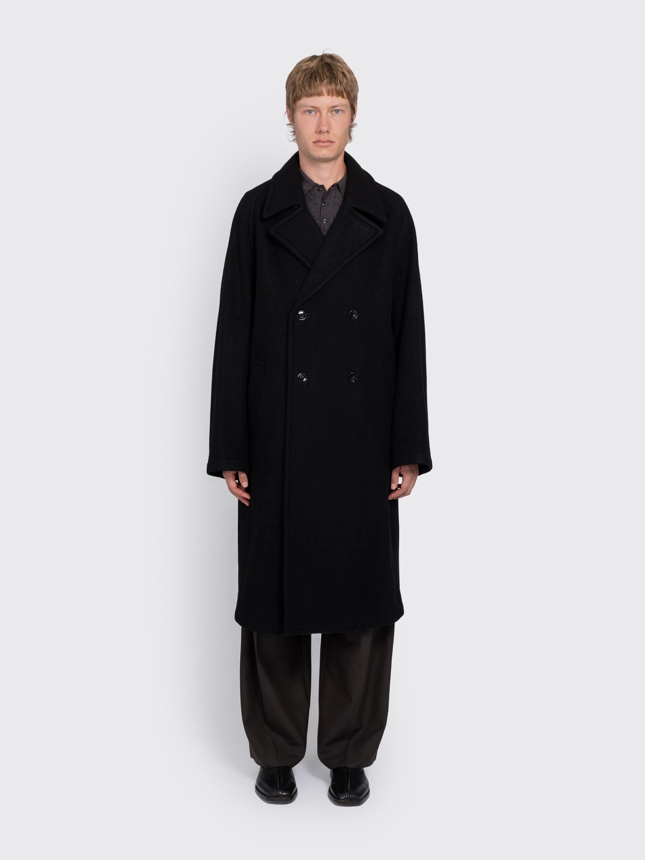 Soft Double-Breasted Coat