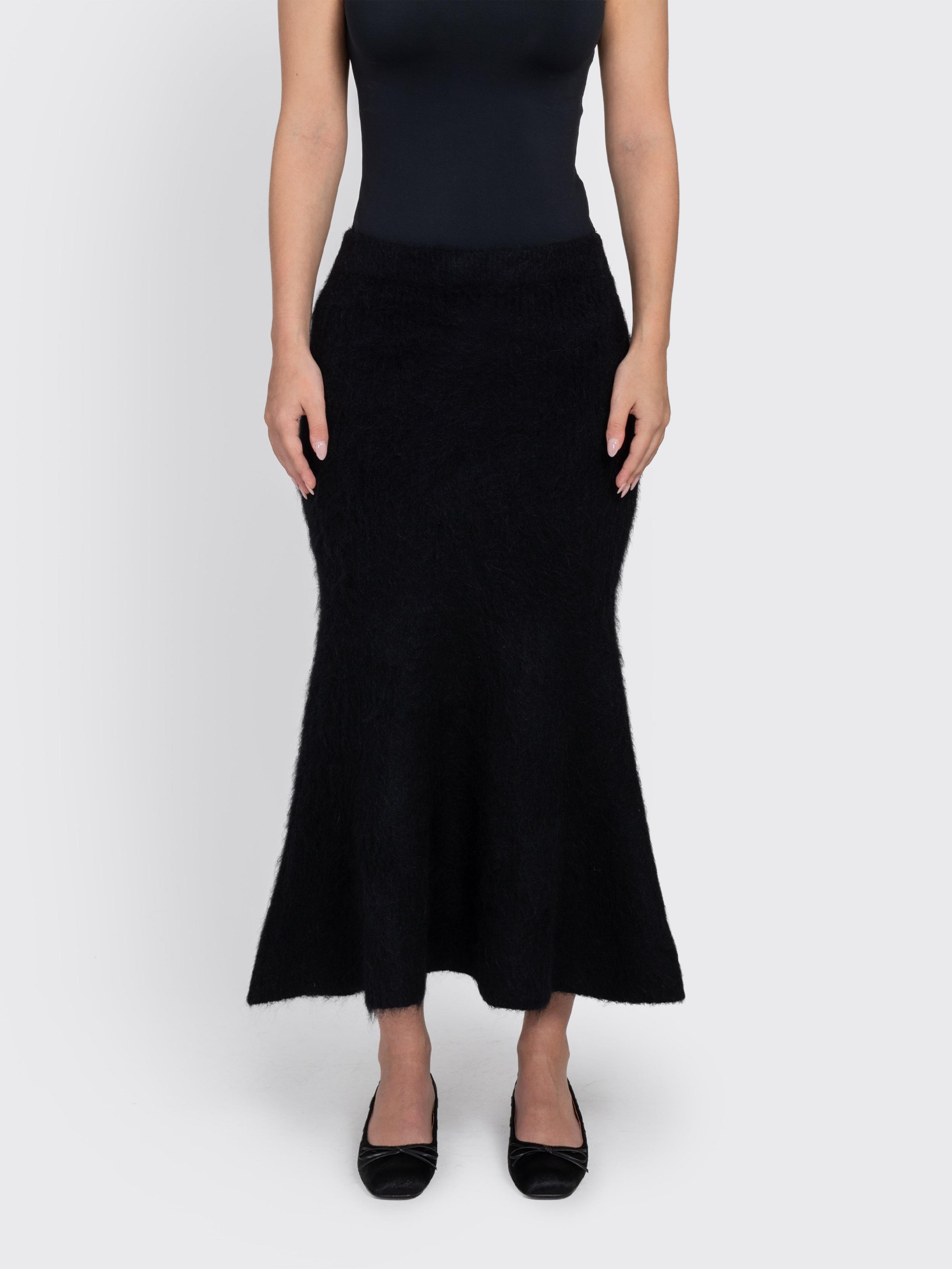 Knit Midi Skirt