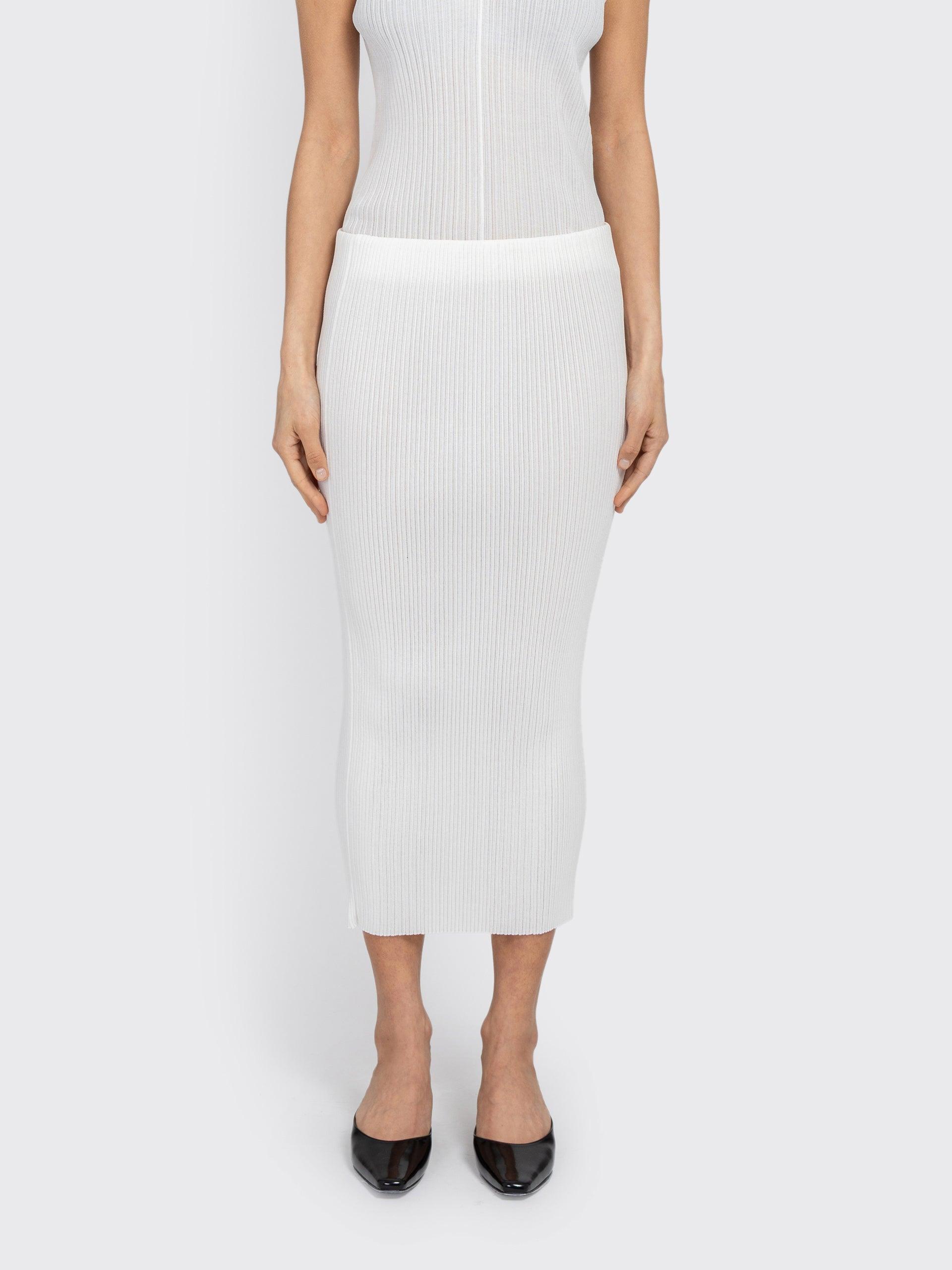 Pleats Knit Skirt
