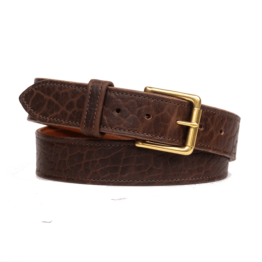 Chocolate Bison Belt