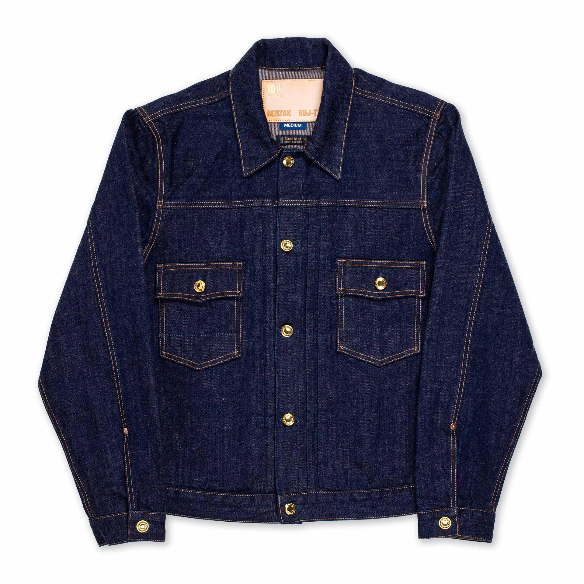 BDJ-T2 TYPE II JACKET 10YA 15 oz. brown cotton golden selvedge