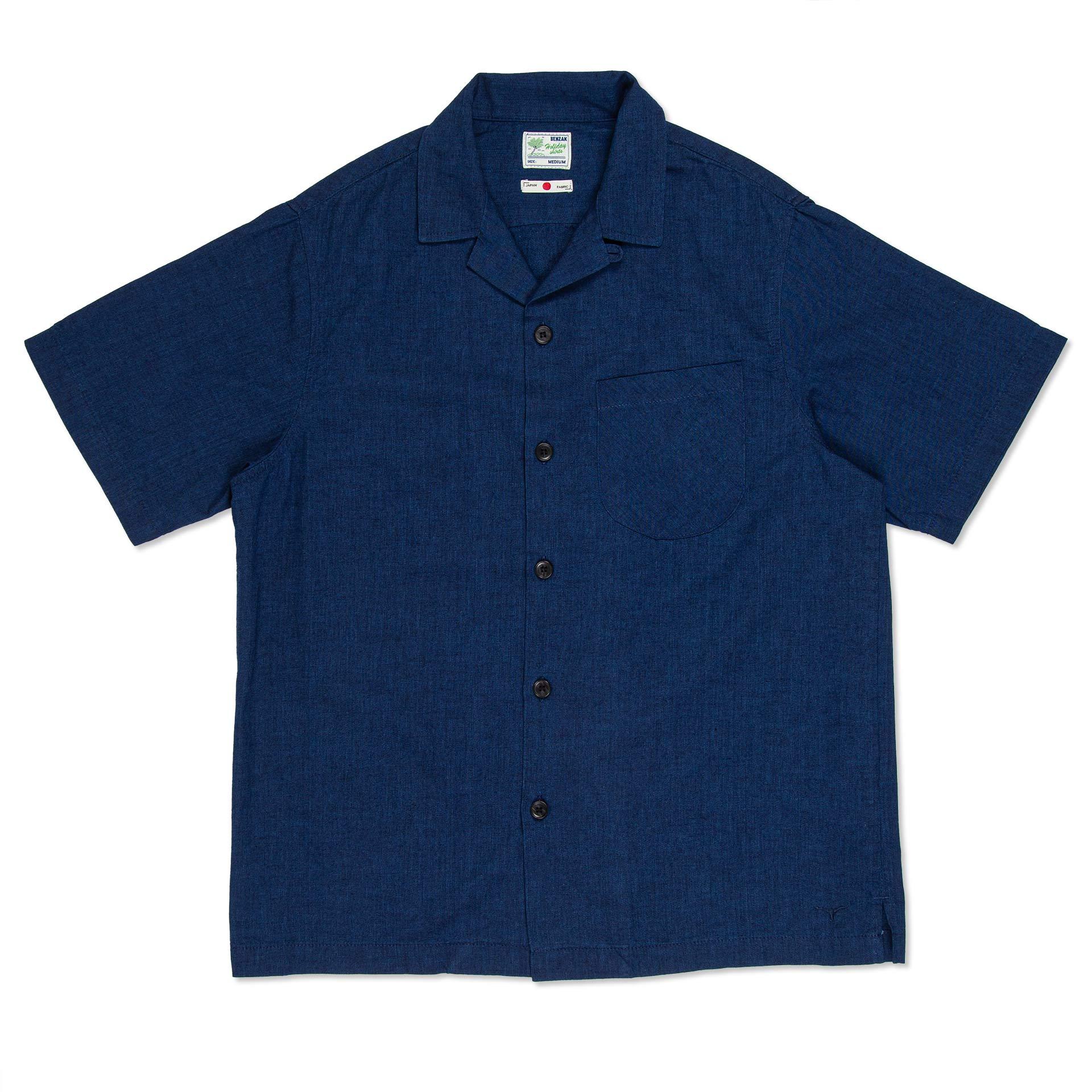 BSS-01 HOLIDAY SHIRT 5 oz. double indigo chambray