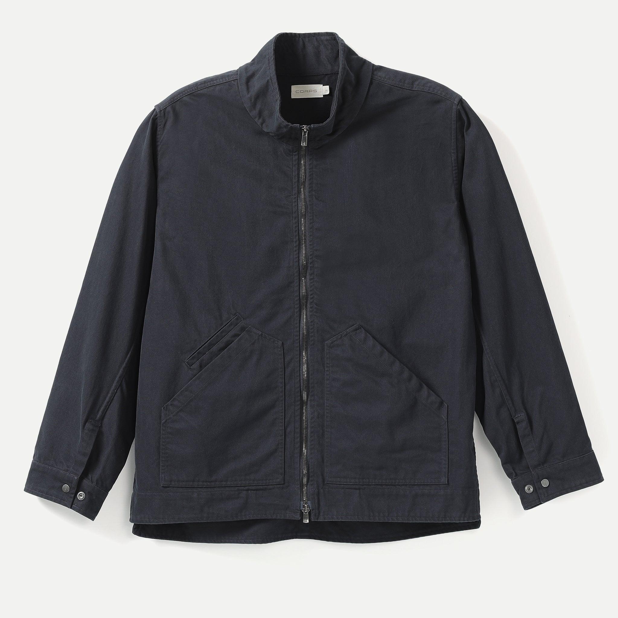 Overshirt - Brushed Drill - Navy