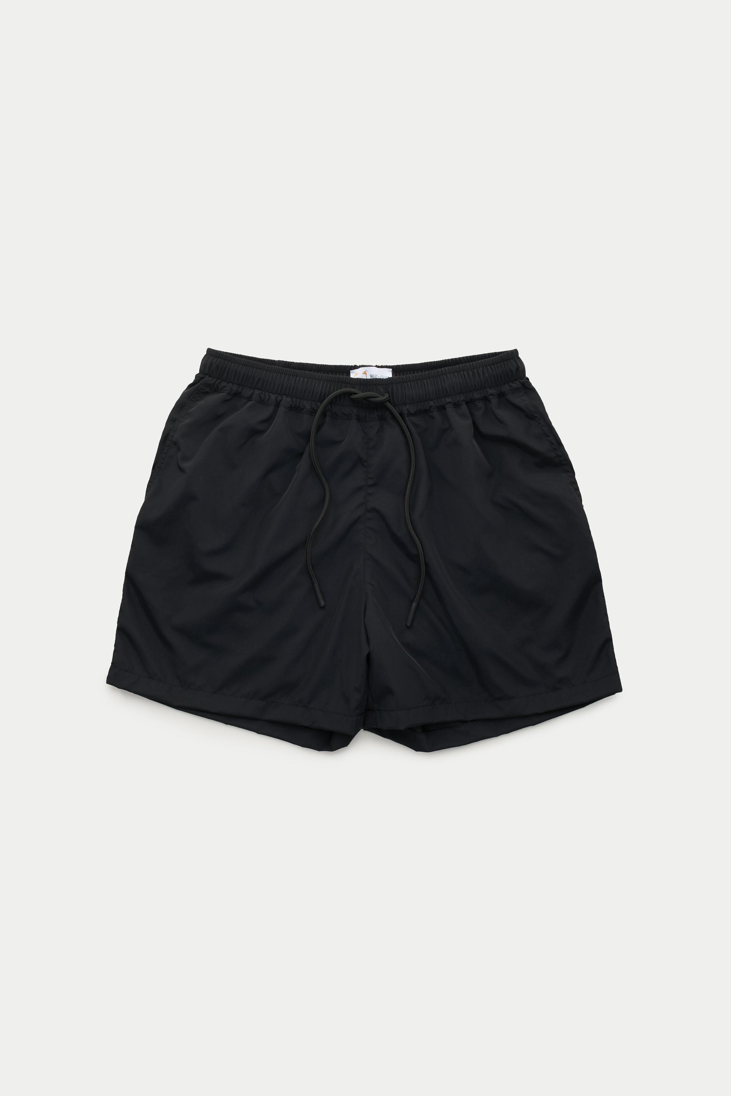 Swim Shorts Black 7" inseam
